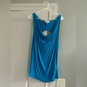 Turquoise Tank Top from Laundry by Shelli Segal